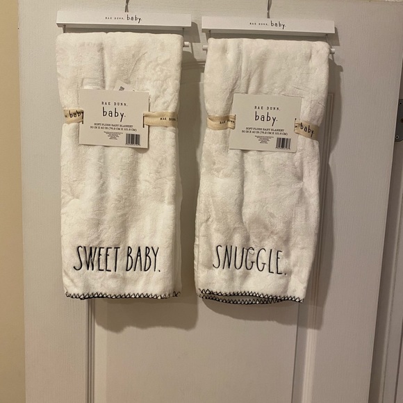 rae dunn baby blanket